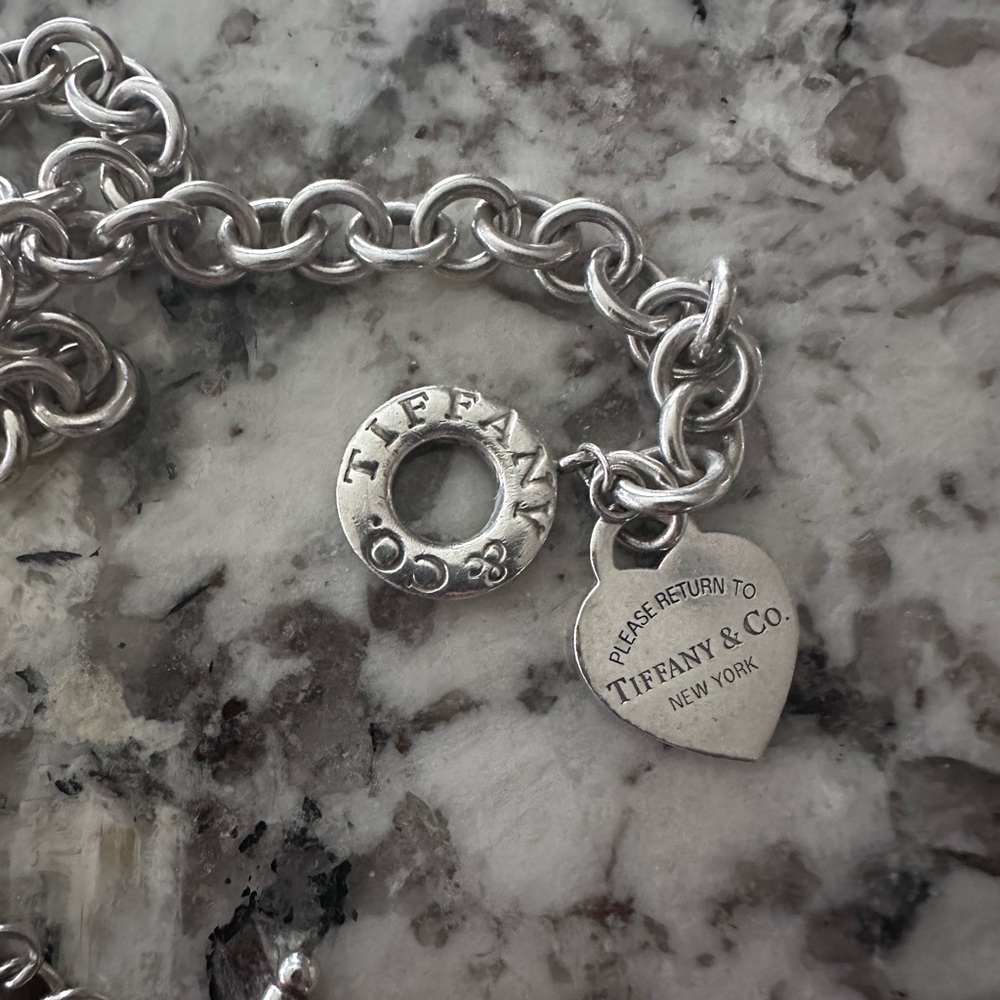 Tiffany’s Heart Tag Toggle Necklace